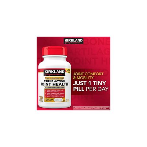 Buy Kirkland Signature Expect More Triple Action Joint Health 110