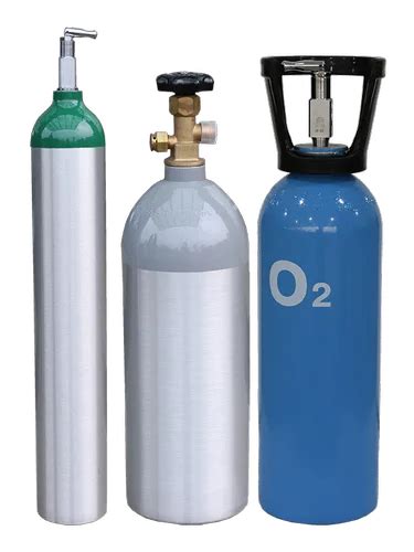 Mild Steel Seamless Gas Cylinders For Industrial Packaging Size