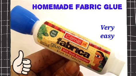 How To Make Fabric Glue Homemade Fabric Glue Easy Method Diy Homemade