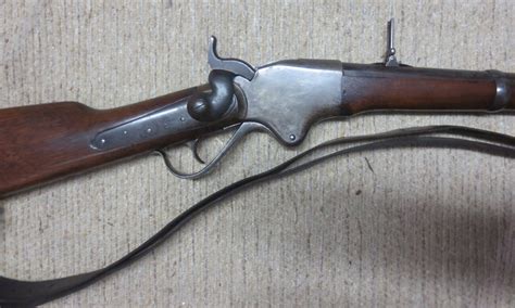 Fine Civil War Spencer Rifle with original leather sling and tompion ...