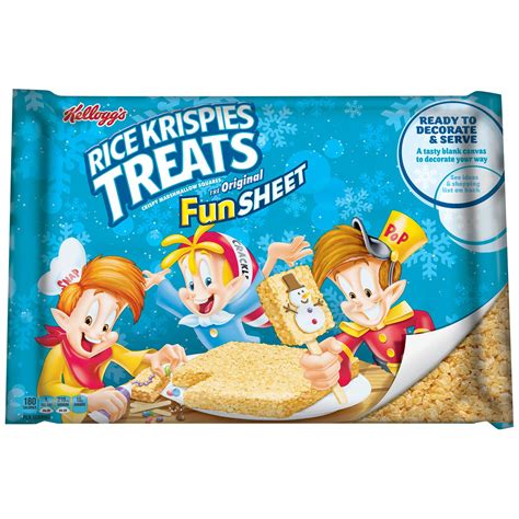 Kellogg S Rice Krispies Treats Fun Sheet 32 Oz