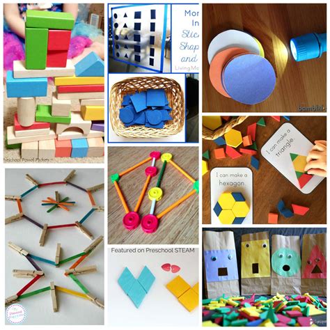 Easy And Fun Shape Activities For Preschoolers