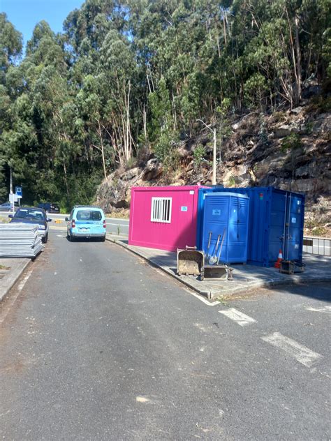 Comezan As Obras Do Aparcadoiro Disuasorio Na Estrada PO 551 En