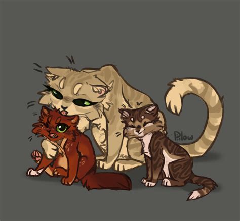 Sandstorm With Kits By Graypillow Dibujo De Animales Los Gatos