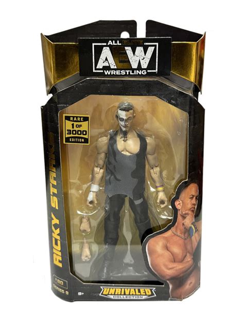 Aew Unrivaled Series 9 Ricky Starks Figure 1 Of 3000 Chase Varia