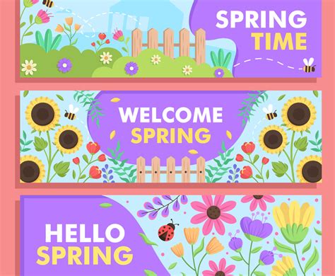 Spring Banner Template