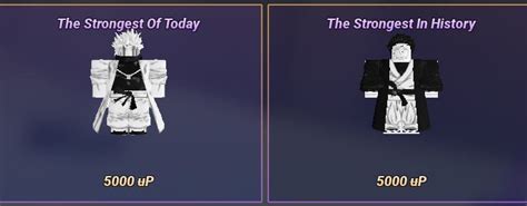 Roblox Aut 👾史上最強現代最強skins👾 Auniversal Time The Strongest Of History