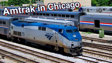 Every Amtrak Train In Chicago YouTube