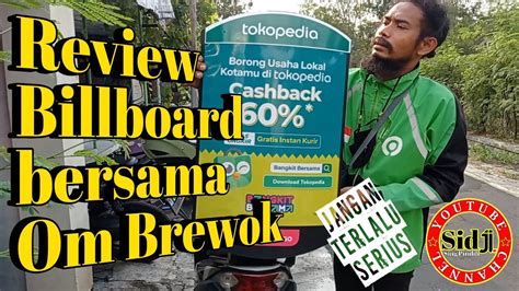 Review Billboard Iklan Gojek Youtube