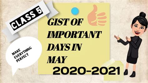 Important Days In May 2021appsctspscupscprelims2021important Days Gist Lumas Learning