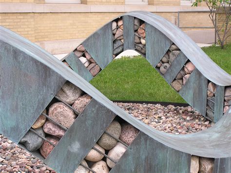 Art In Public Places Wave Sculpture Adjacent To Chamberlin Hall On The