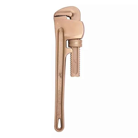 De Neers 300 Mm Aluminium Bronze Non Sparking Pipe Wrench Ib Monotaro