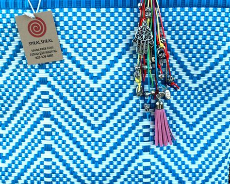 Colorful Handmade Mexican Beach Bag