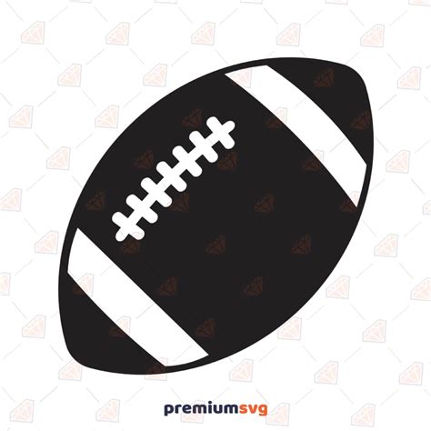 Digital Svg Files~ Football Silhouette Football Cut Files American Football ~ Instant Download ...