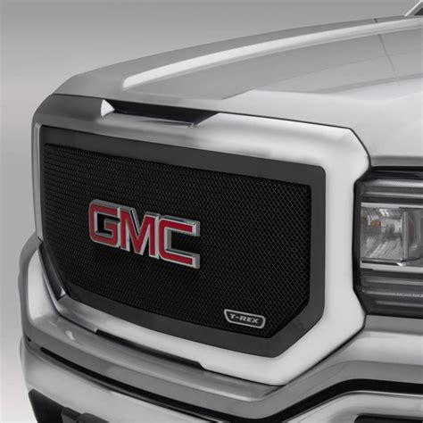 T Rex GMC Sierra 2016 1 Pc Upper Class Series Black Mesh Grille