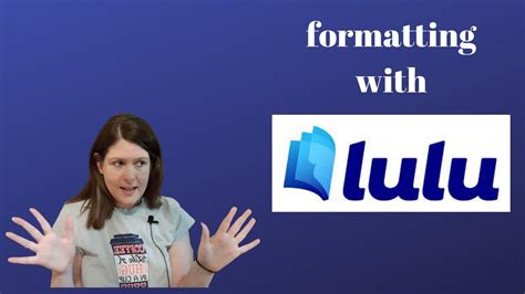 How To Format Your Manuscript Using Lulu Publishing YouTube