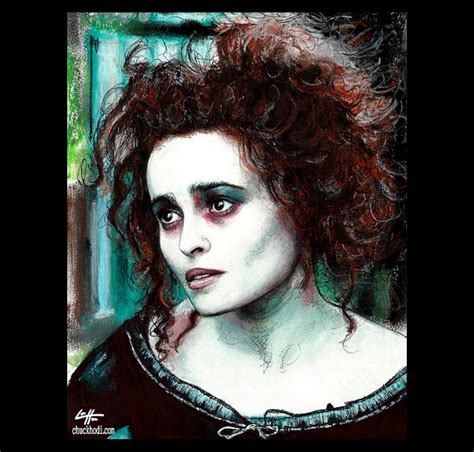 Mrs Lovett Sweeney Todd Tim Burton Johnny Depp Helena Etsy