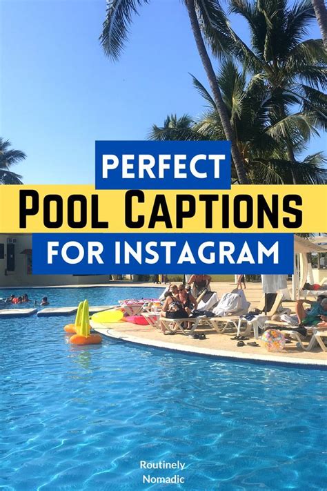 Perfect Pool Captions For Instagram Pool Captions Instagram Captions