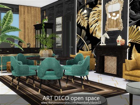 ART DECO open space - The Sims 4 Catalog