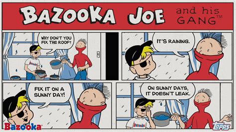 Super Rare Animated Comic 5 Rainy Day Bazooka Joe 2021 Nft Collection