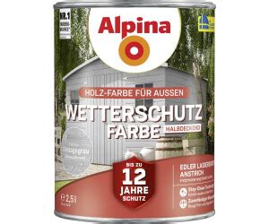 Alpina Farben Wetterschutzfarbe Halbdeckend L Ab