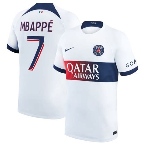 Kylian Mbappé PSG 23/24 Away Jersey - SoccerArmor