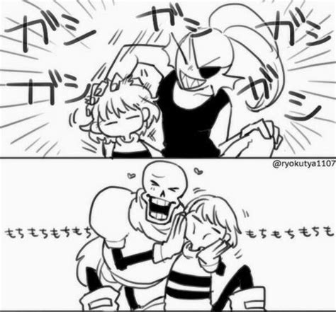 Frisk X Undyne X Papyrus X Sans Mini Comics Undertale Rus Amino