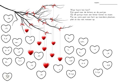 Valentijn Thema Groep Juf Cindy Nl