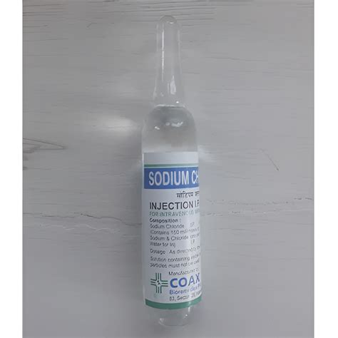 Sodium Chloride Injection Ns Sodium Chloride Latest Price