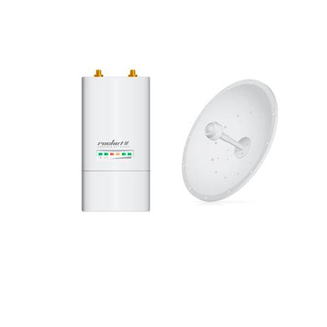 Ubiquiti Rocket M5 Outdoor BaseStation 5GHz And RocketDish RD 5G30 LW