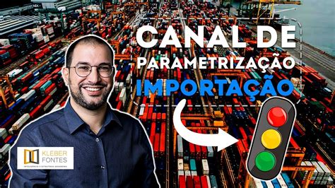 Canal de Parametrização na Importação YouTube