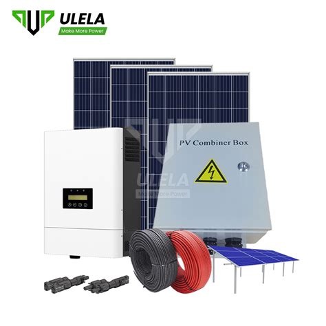 Ulela 30kw Solar Power System Fabricators Oem Customized Solar Off Grid