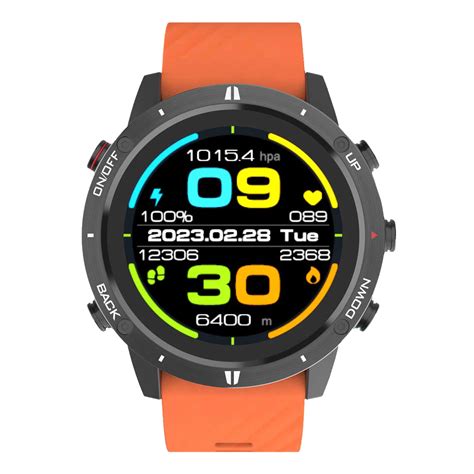 Sunroad Reloj Inteligente Deportivo G Para Hombre Cron Grafo Digital