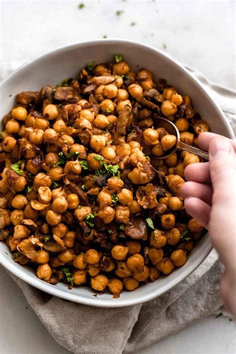 Easy Spiced Chickpeas Running On Real Food