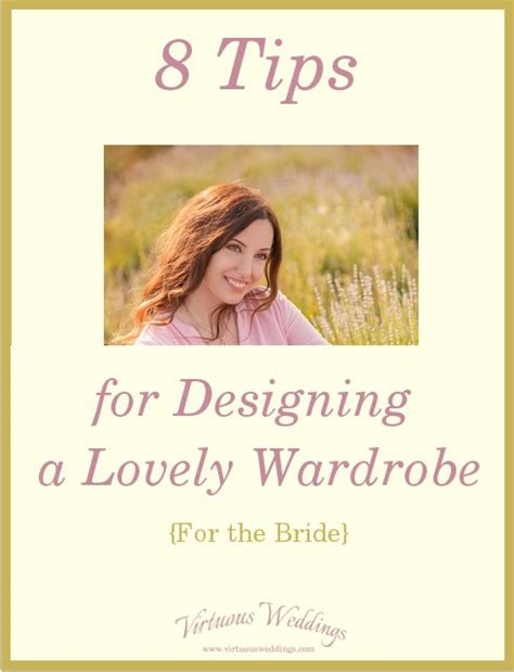 8 Tips For Designing A Lovely Wardrobe For The Bride