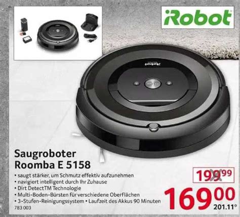 Saugroboter Roomba E 5158 Irobot Angebot Bei Selgros 1Prospekte De