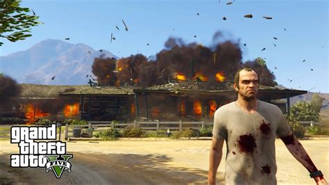 Grand Theft Auto V Trevor Destroy O Neills Brothers Meth Lab