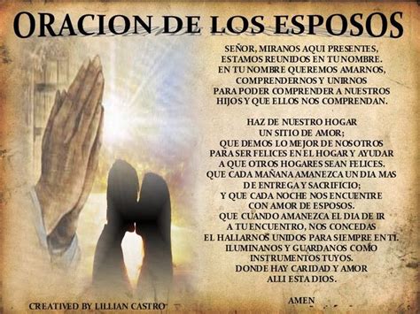 Oración de los esposos