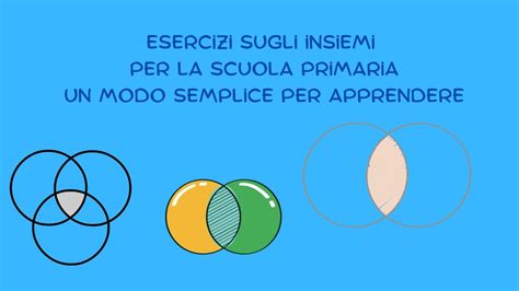 Esercizi Sugli Insiemi Per La Scuola Primaria Un Modo Semplice Per