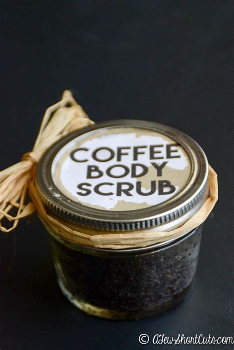 Homemade Coffee Body Scrub A Few Shortcuts