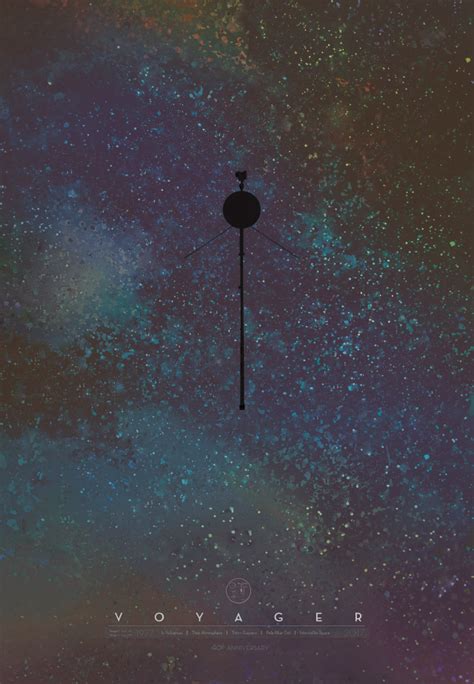 Nasa Released These Free Voyager 40th Anniversary Posters Boing Boing