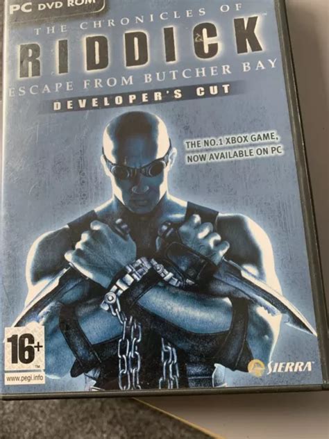 THE CHRONICLES OF Riddick Escape From Butcher Bay Jeu PC DVD Rom EUR