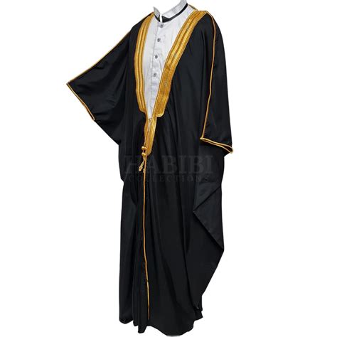 Men S Premium Quarter Sleeve Arabian Bisht Cloak