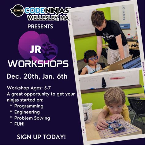 Jan 6 Winter Jr Stem Workshop Wellesley Ma Patch