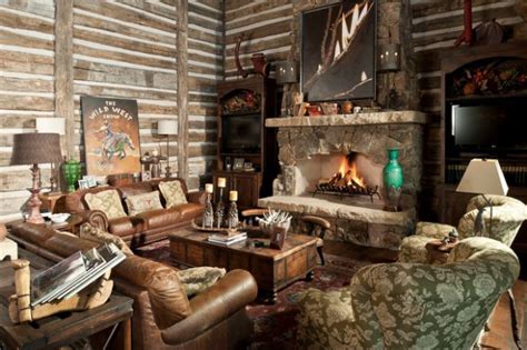 21 Rustic Log Cabin Interior Design Ideas Style Motivation