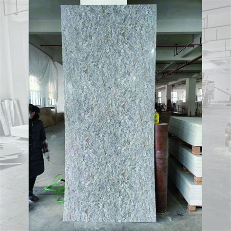 Chinese Manufacturer Provide High Glossy D Uv Marble Wall Panel