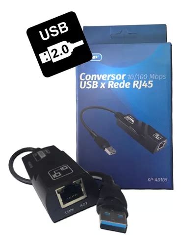 Convertidor De Red Usb 20 De Tarjeta Kp Ad105 Knup 10100 Rj45