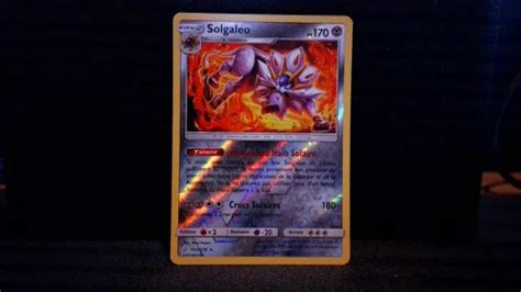 CARTE POKÉMON SOLGALEO 142 236 rare reverse Éclipse Cosmique EUR 1 00