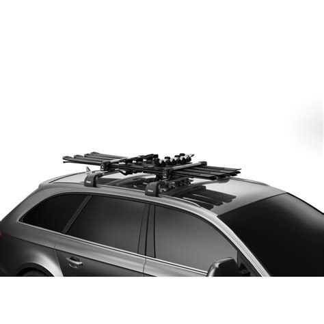 Porte Skis Sur Barres De Toit Thule Snowpack Norauto Fr