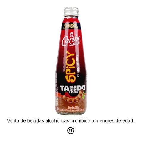 Bebida Alcoh Lica Preparada Caribe Cooler Spicy Tamarindo Ml